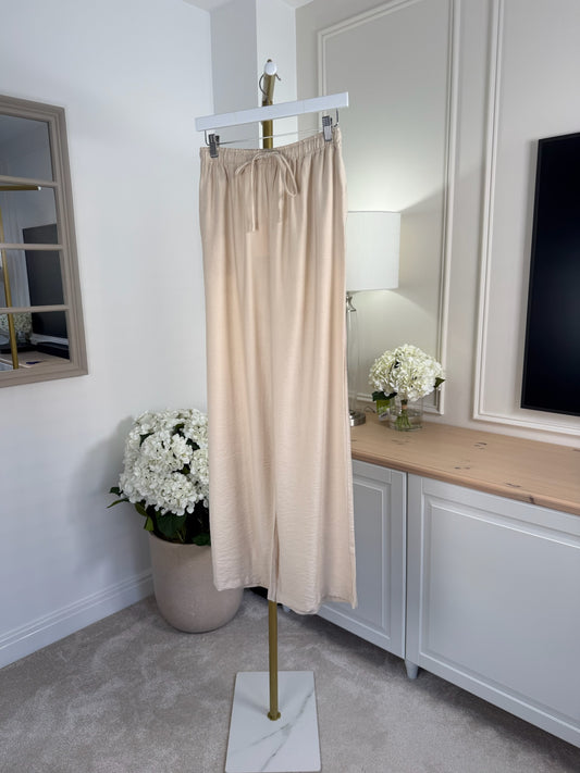 Beige Trousers