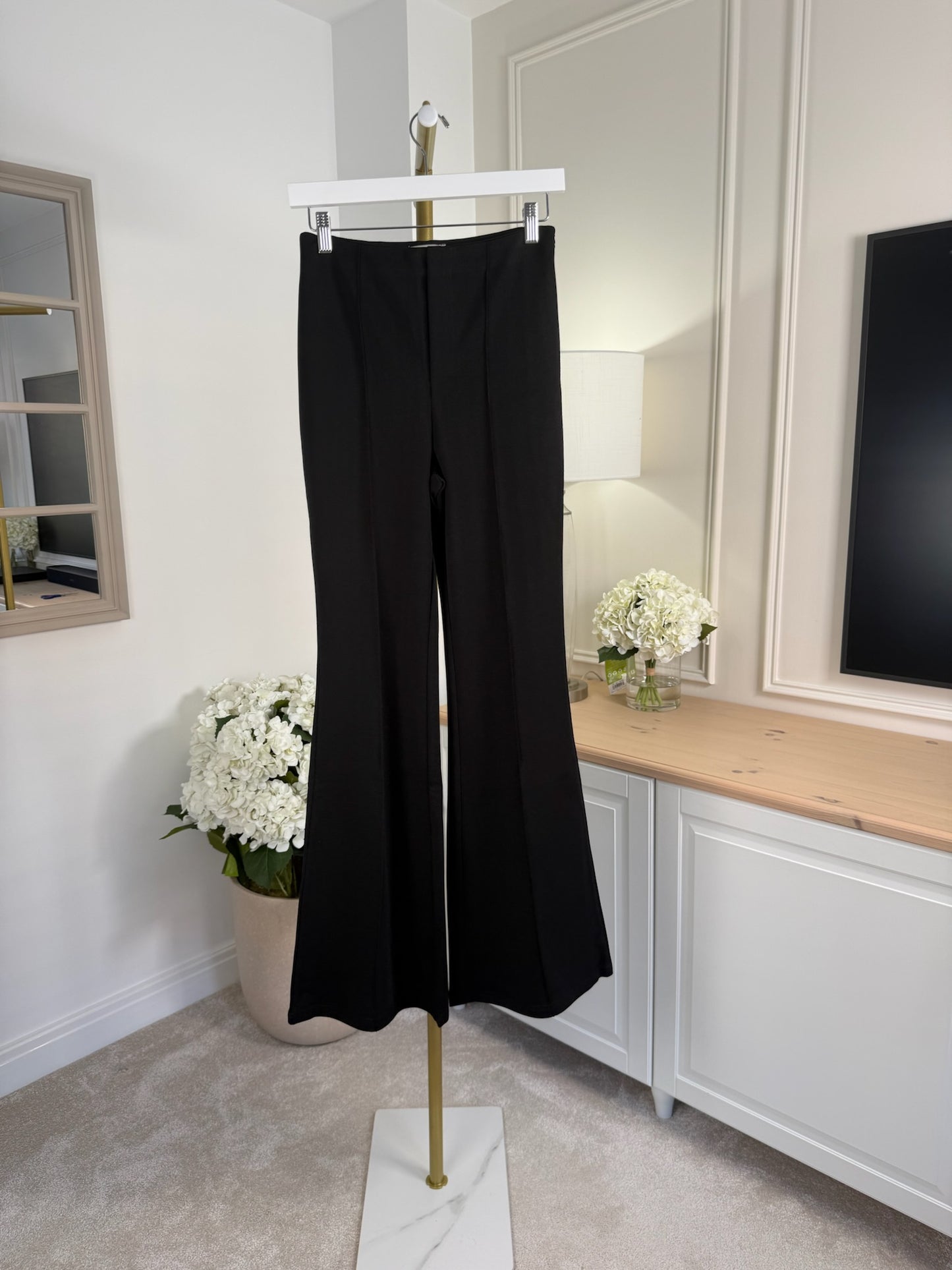 Tailored Flared Trousers