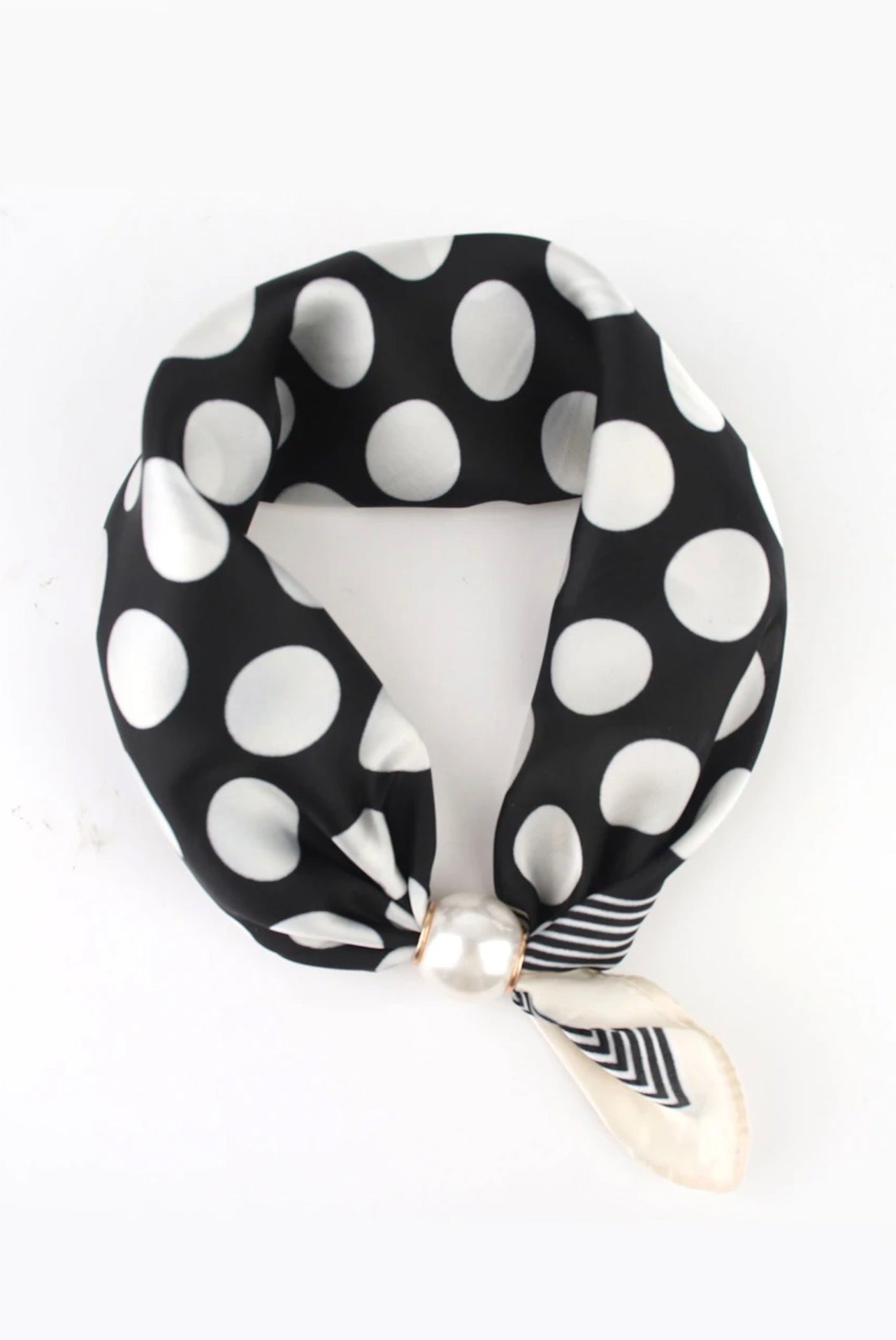 Polka dot scarf