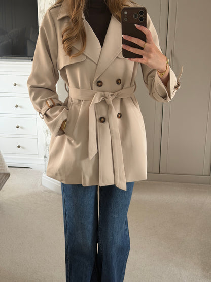 Belted Trench Coat