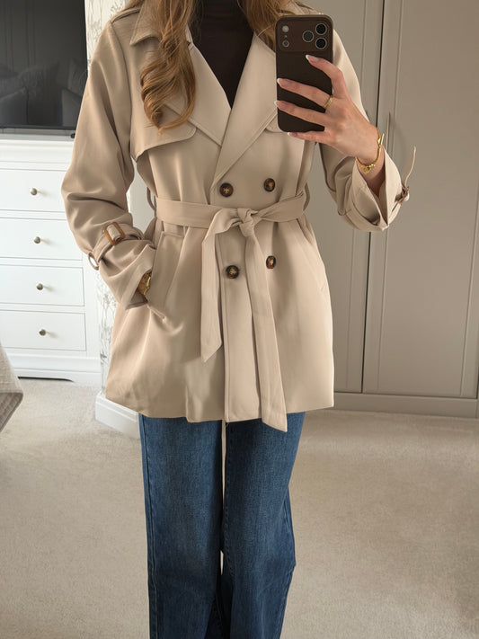 Belted Trench Coat