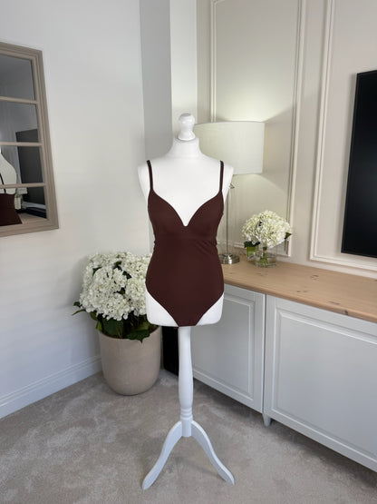 Brown Bodysuit