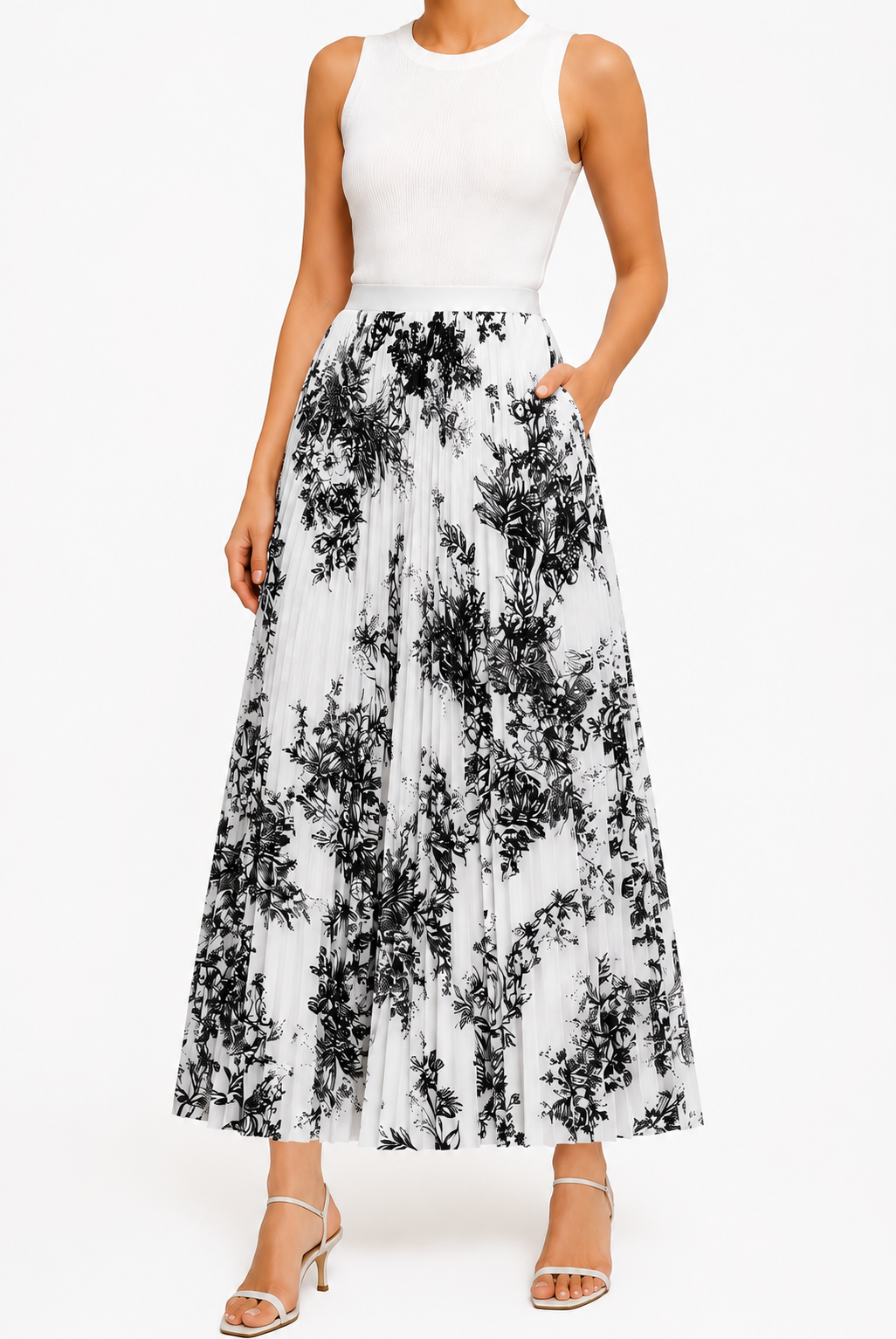Pleated Skirt