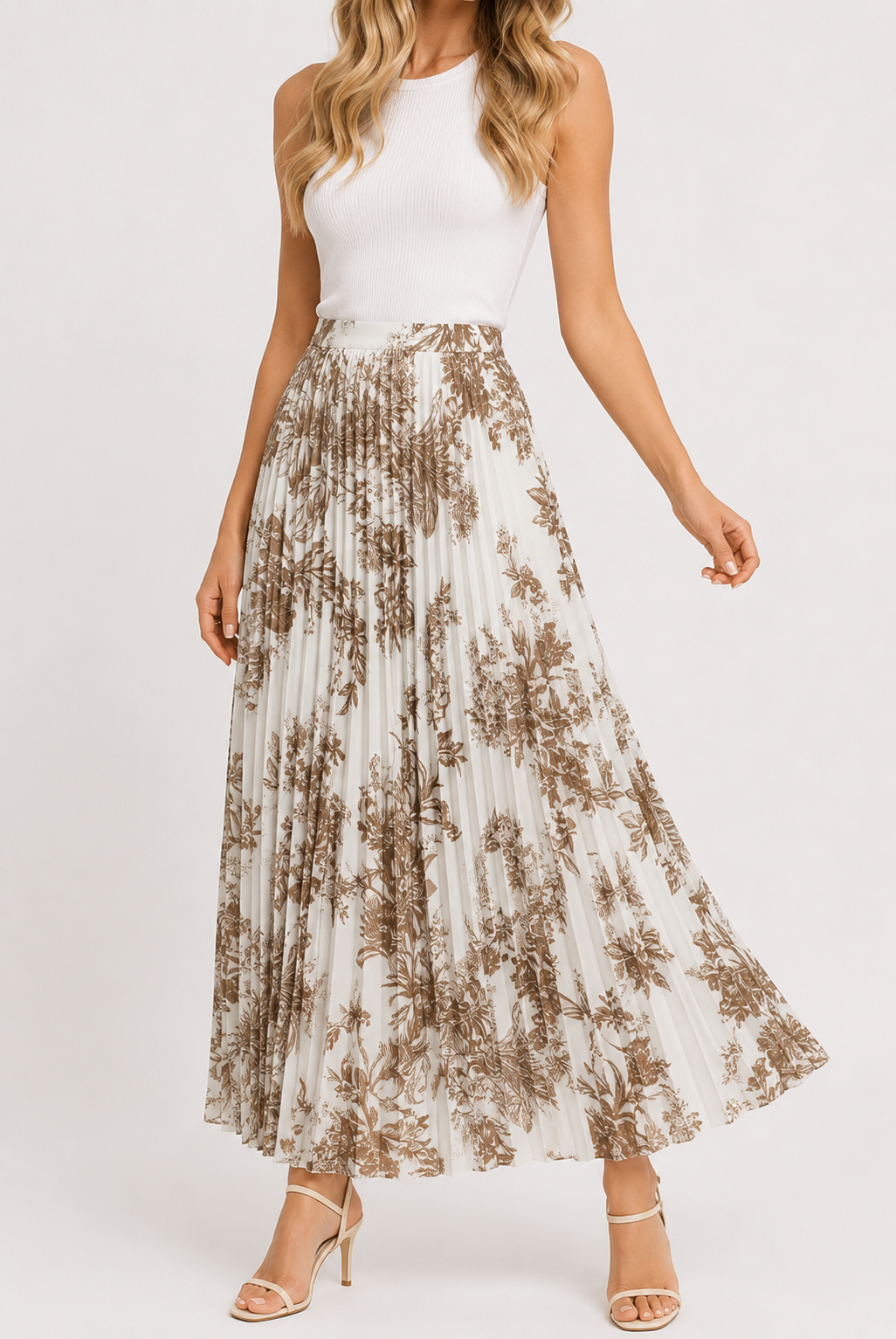 Pleated Skirt