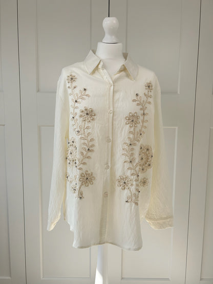 Embroidery Embellished Shirt