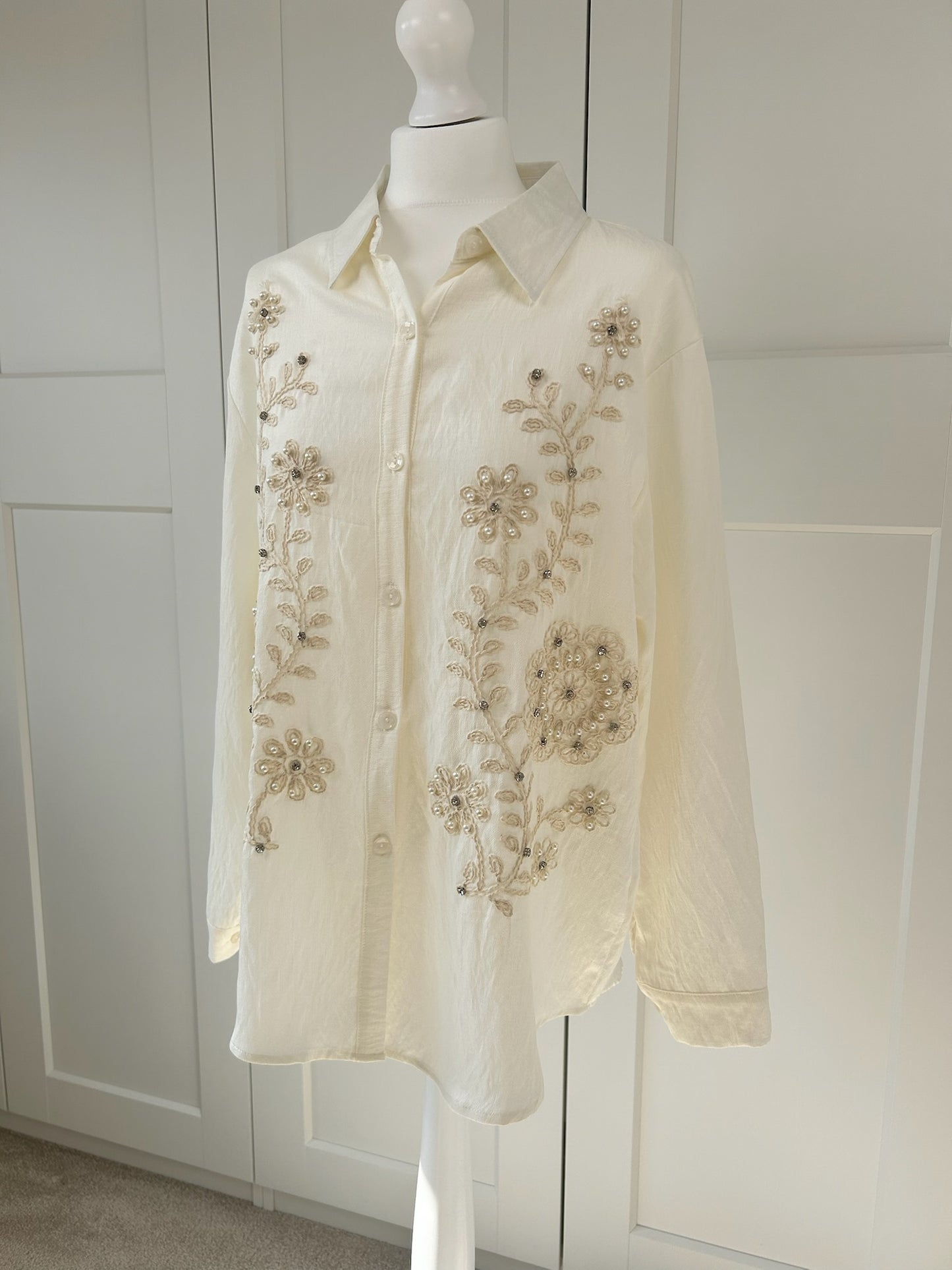 Embroidery Embellished Shirt