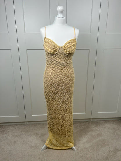 Lemon Lace Dress