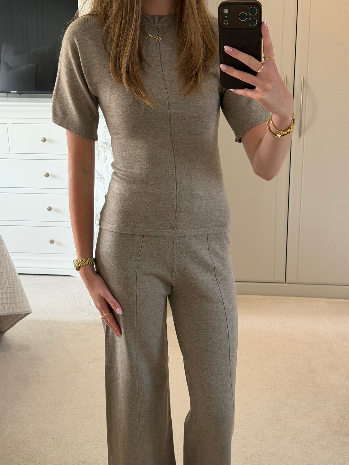 Soft Knit Sculpted Co-ord