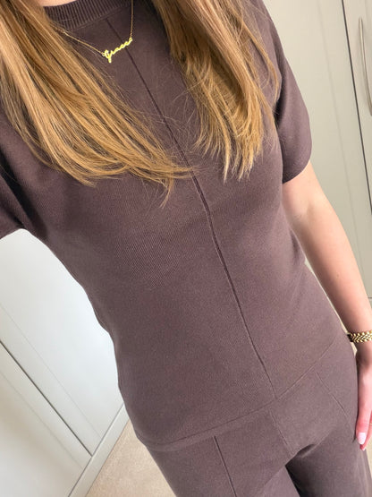 Soft Knit Sculpted Co-ord
