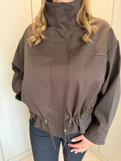 Drawstring Utility Jacket