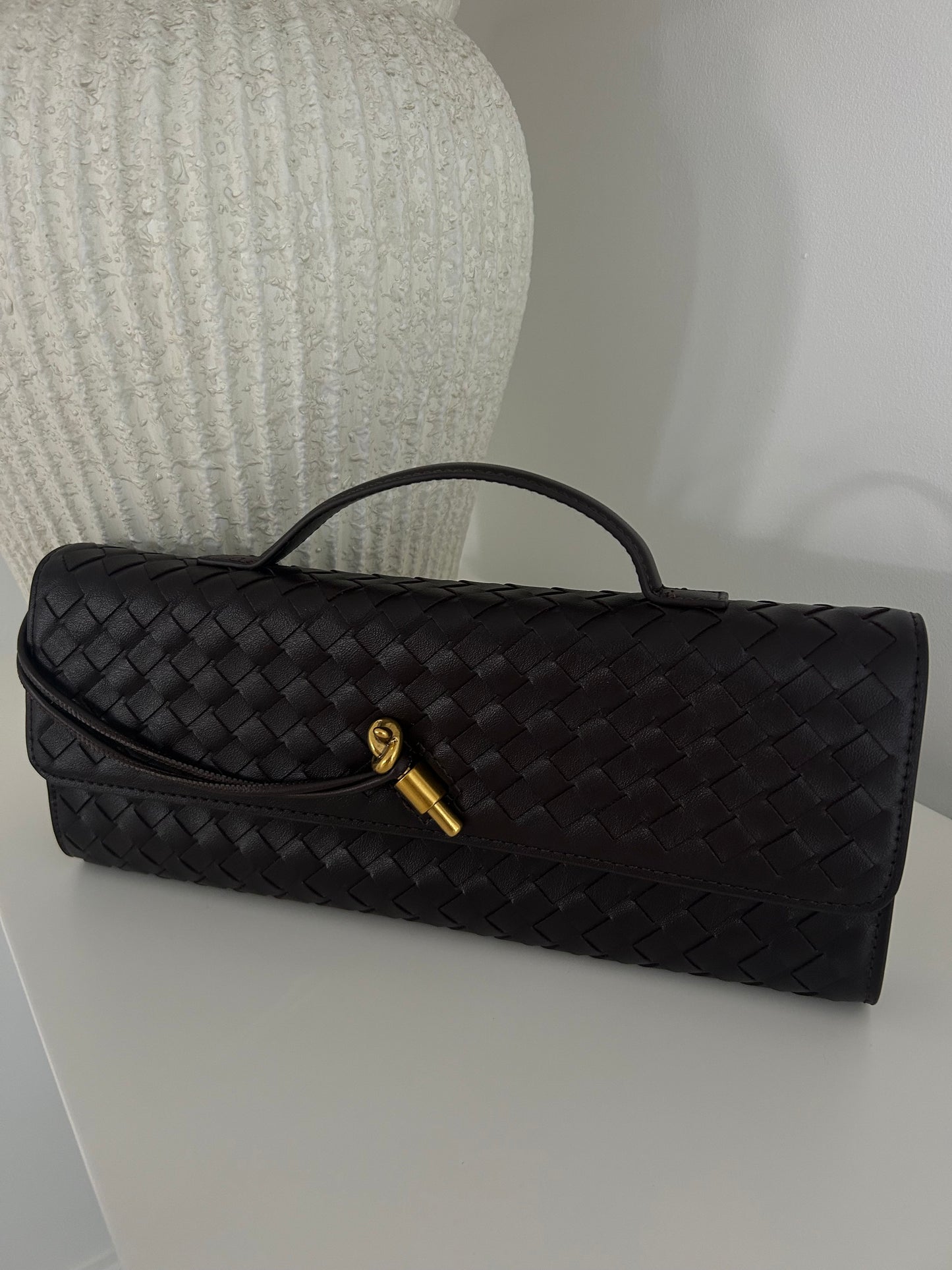 The Lana Woven Clutch