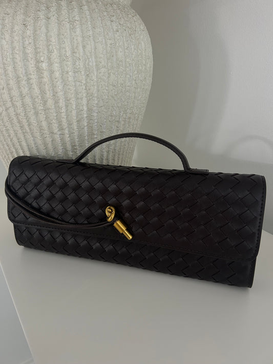 The Lana Woven Clutch