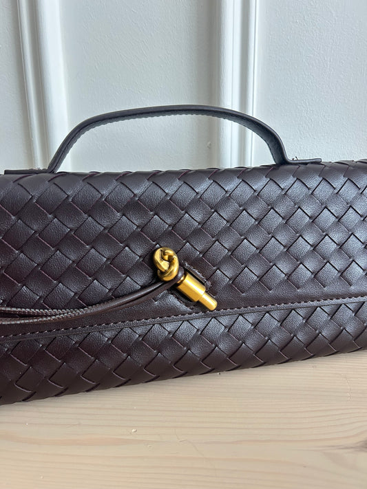 The Lana Woven Clutch
