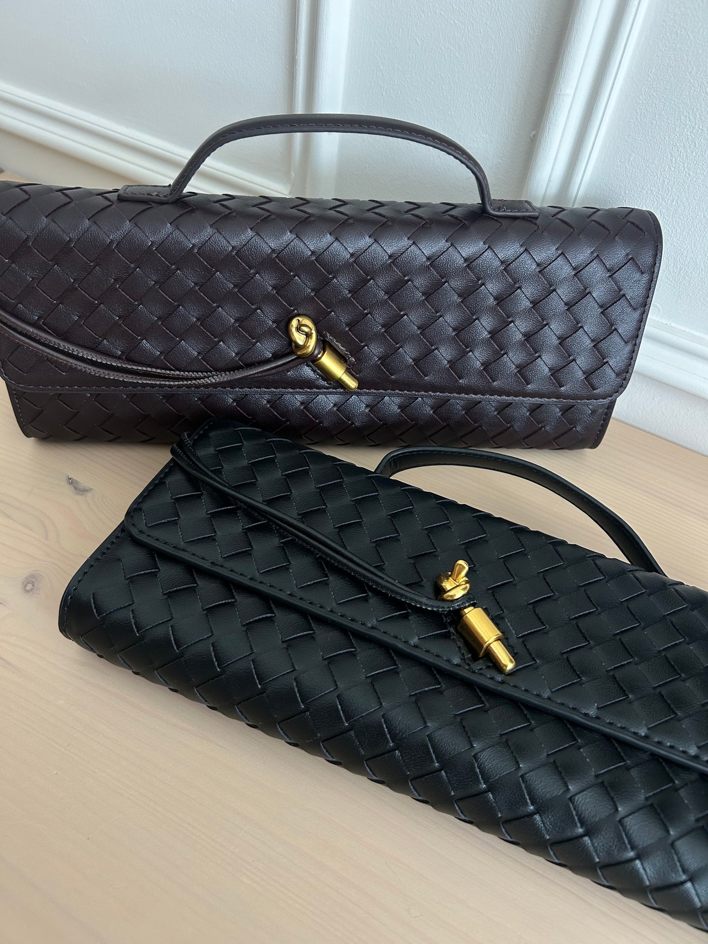 The Lana Woven Clutch