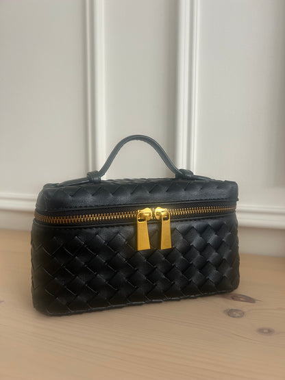 The Romy Woven Vanity Bag