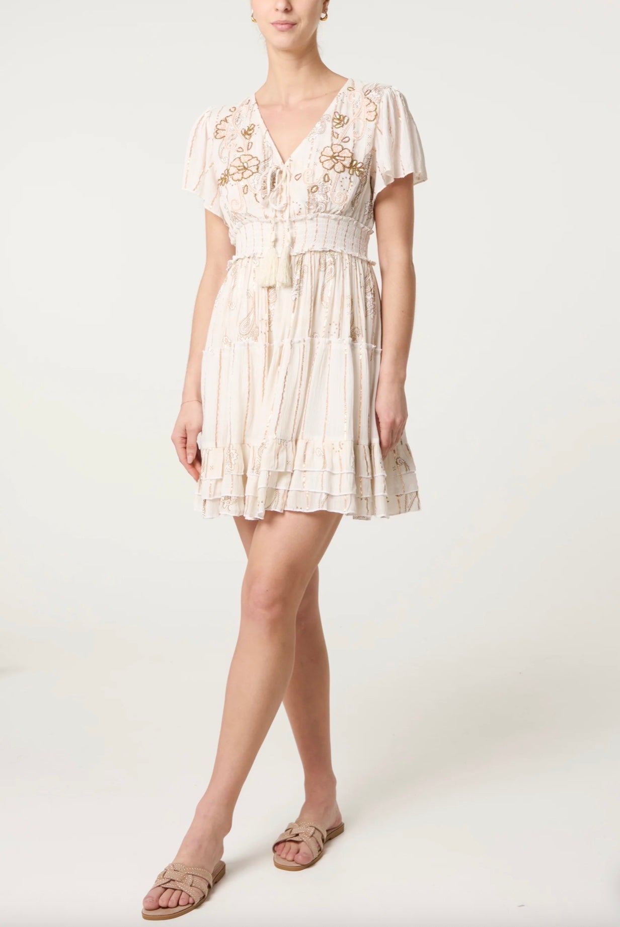 Embellished Beach Dress